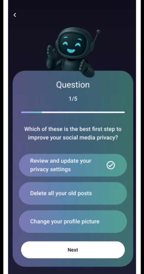 Quiz before