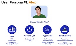 Illustrated portrait of Alex